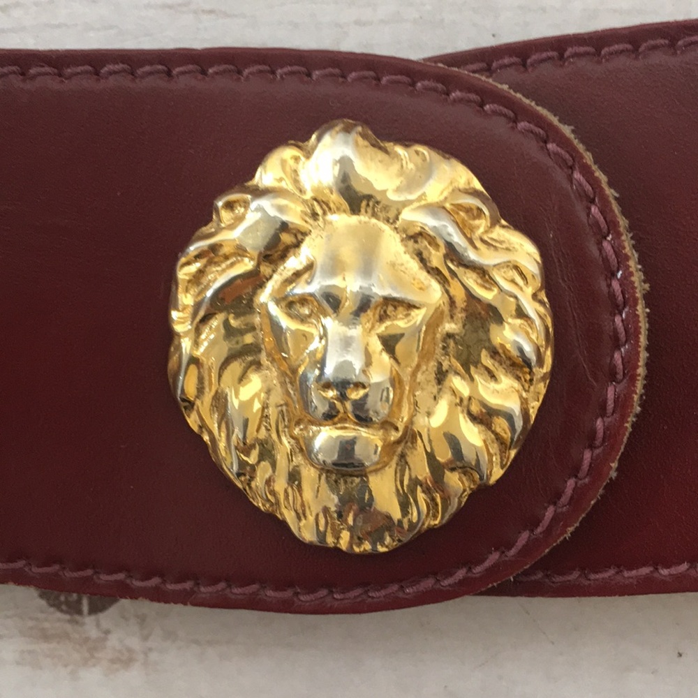 Vintage Lion belt Anne Klein for Calderon